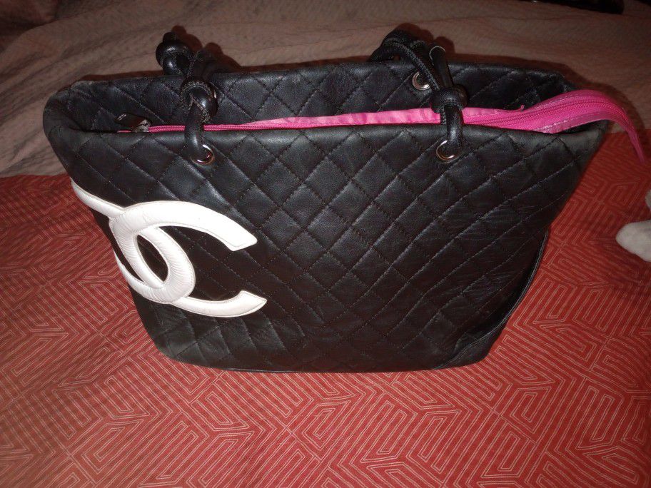 Chanel Cambon Shoulder Tote Bag