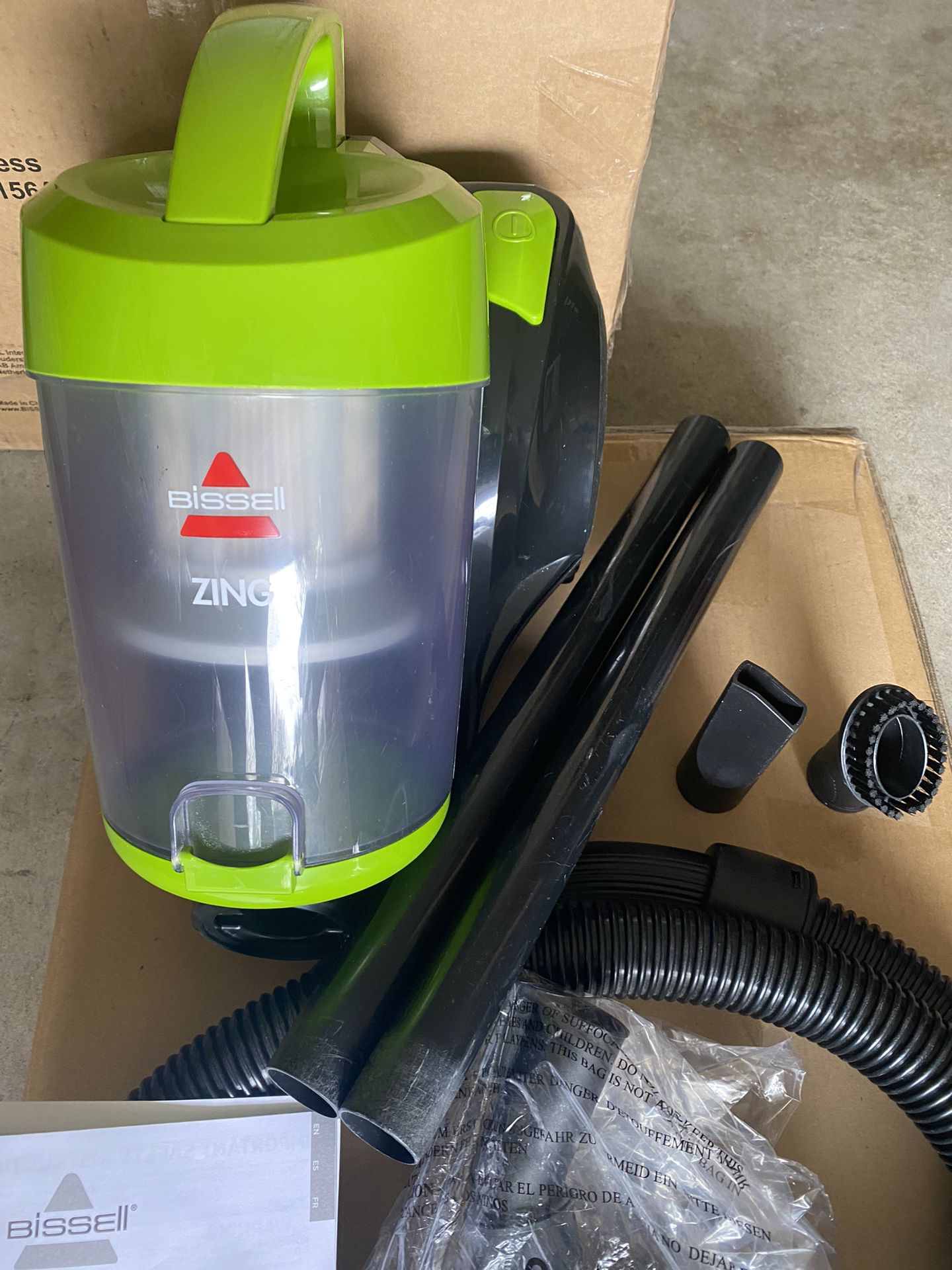 Zing® Bagless Canister Vacuum 2156A