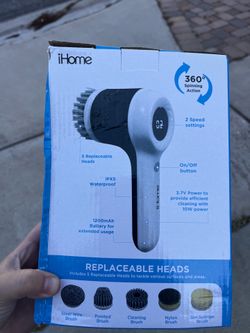 Portable scrubber