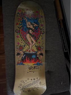 Salba Santa Cruz deck, signed