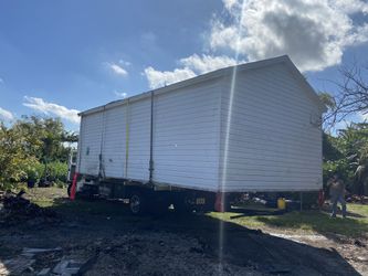 Shed relocated,,, movemo casita de patio