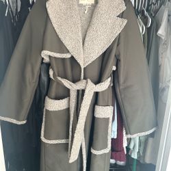 Ted BaKer Olive Green Coat