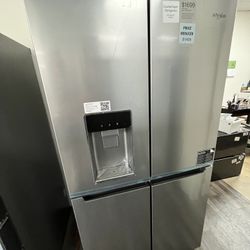 Price Reduced $1499 Was $1699 Whirlpool Counter Depth French Door 