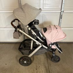 Uppababy Vista Stroller with V2 Rumble