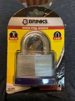 Brinks steel shackle / lock