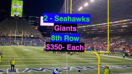 Seahawks Giants Tickets