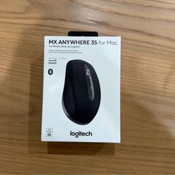 Logitech MX Anywhere 3S For Mac Wireless Mouse - Black