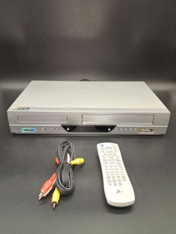 Zenith DVD VCR Combo Player with remote and cable.  Works fine!