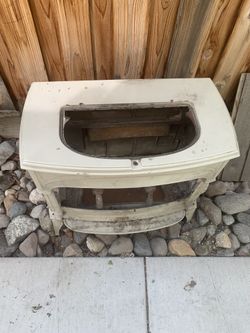 Cast iron wood burning stove