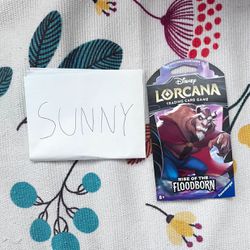 Disney Lorcana Rise Of The Floodborn Chapter 2 Game Card Booster Pack