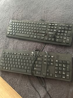 5 Computer Keyboards Used And New 