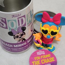 Funko Soda Disney Neon Beach Minnie Mouse Chase 1/1600  🐅🐤🐅