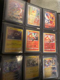 Pokémon binder cards