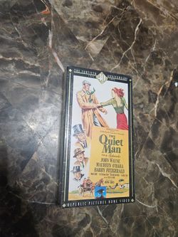 THE QUIET MAN 40TH ANN. VHS NEW FACTORY SEALED 1992 JOHN WAYNE & MAUREEN O'HARA
