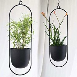 Sinolodo Metal Hanging Planters