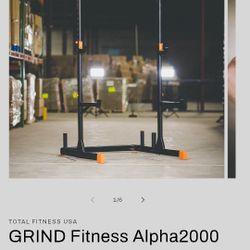 Alpha2000 Squat Stand Rack, Great For Squat And Bench Press And Pull Ups