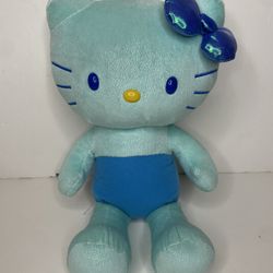Blue hello kitty build a bear plush