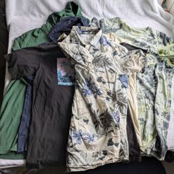 T-Shirt Lot Volcom, Vans, Ezekiel 