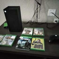Xbox Seres X And Games And 4 Tb Hdd 3 Control 