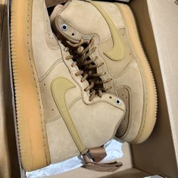 Nike Air Force 1s Wheat High ‘07