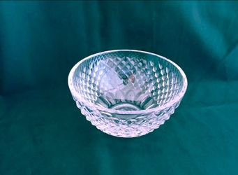 New heavy glass fruit bowl