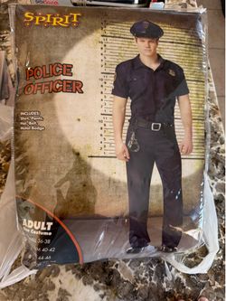 Men’s XL police costume