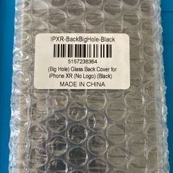 iPhone XR Glass Back Cover