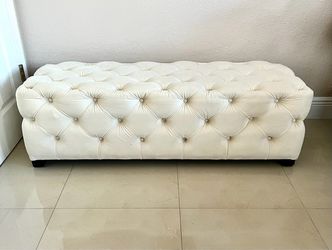 Tufted Ottoman Bench