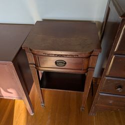 Square End Table Or Nightstand 