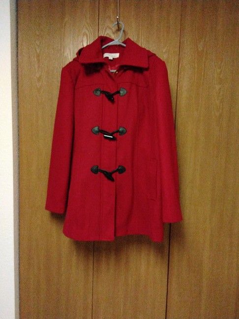 Red Coat 60% wool PRICE REDUCTION