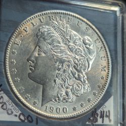 Bu 1900 Morgan Silver Dollar