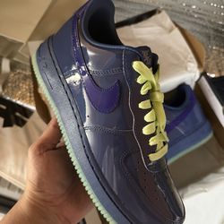 Air Force Low Patent Leather Mystic Navy