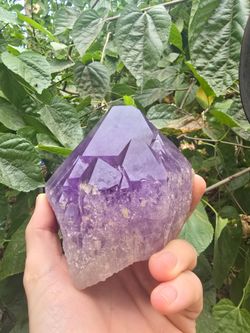 Amethyst Crystal Point - Natural Quartz Mineral Specimens