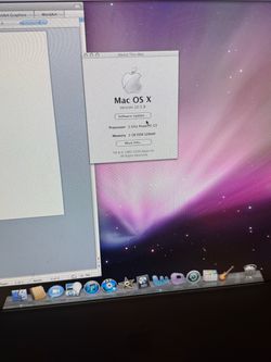 Apple iMac G5 PowerMac8,2 PowerPC G5 (3.1)