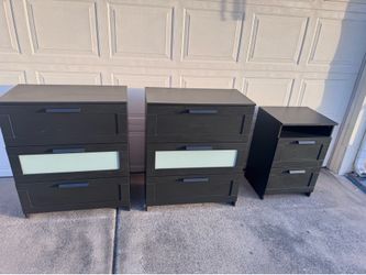 IKEA BRIMNES DRESSERS AND NIGHTSTAND