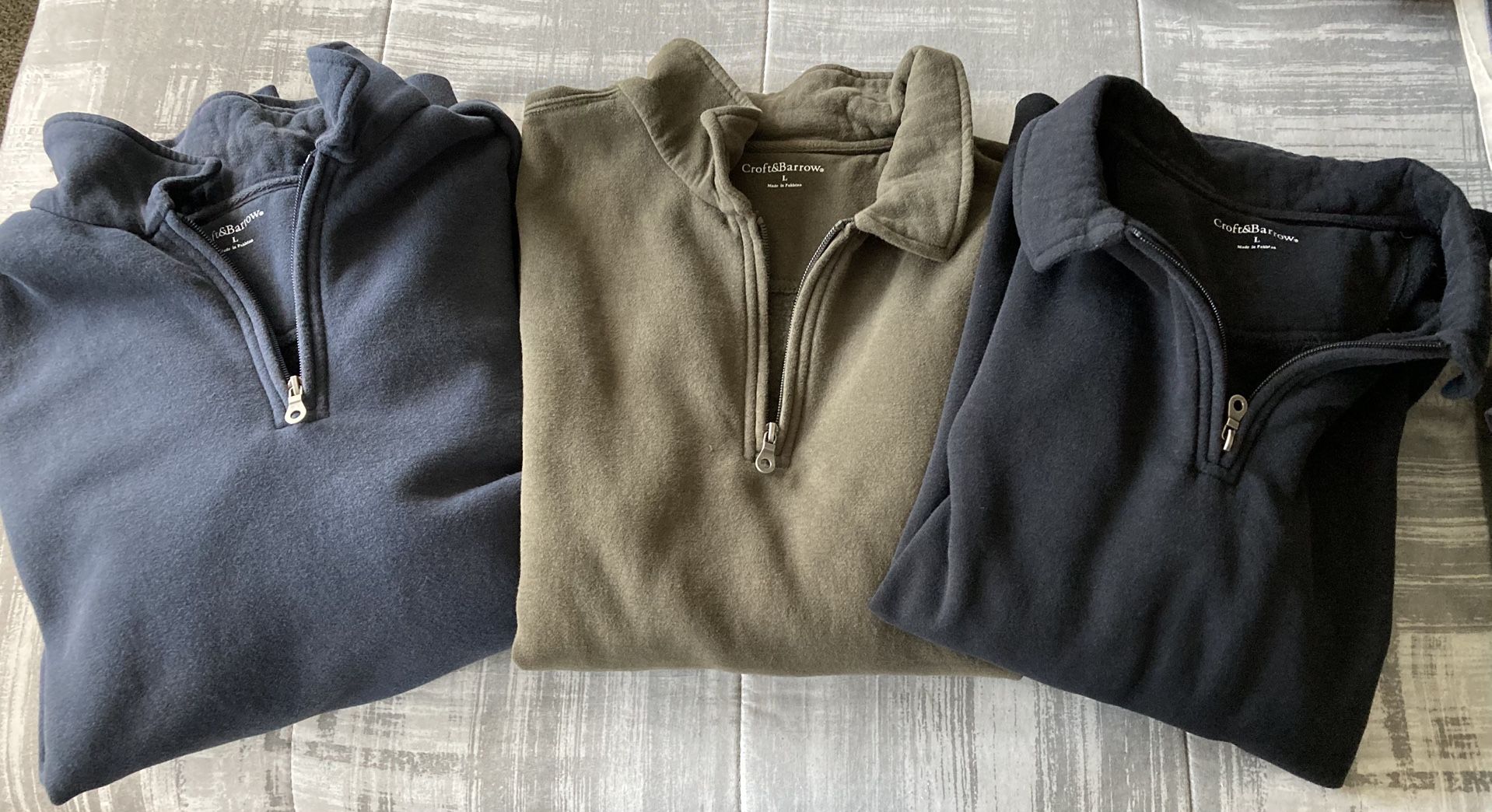 Men’s 1/4 Zip Fleece Pullover