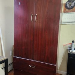 Wardrobe - Cherry wood color