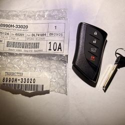 2019 - 2020 Lexus ES 300H Key Fob