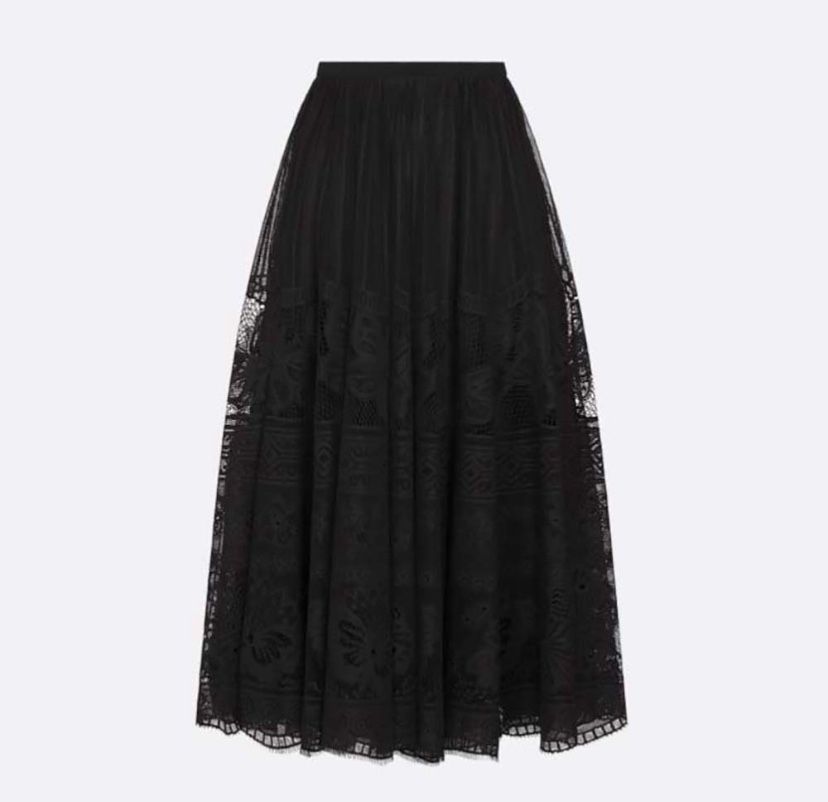 Women Flared Mid-Length Skirt