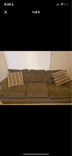 Couch and love seat