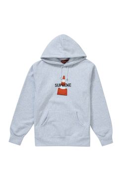 Supreme Cone Hooded Sweatshirt Ash Grey