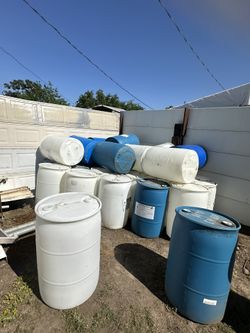 50 Gallon Barrels