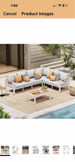 ComfCove Aluminum Outdoor Patio Furniture