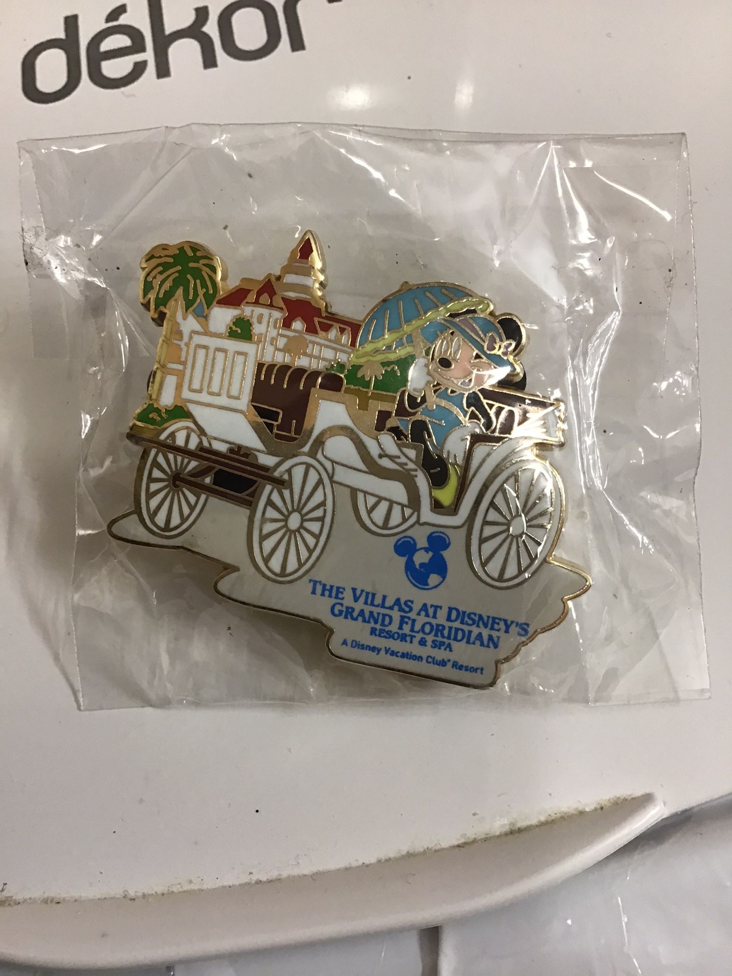 THE VILLAS AT GRAND FLORIDIAN RESORT&SPA DISNEY VACATION CLUB NEW PIN