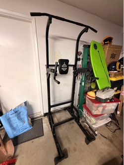 Sportsroyals Power Tower Pull-Up & Dip Station