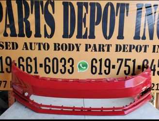 2015-2018  VOLKSWAGEN JETTA FRONT BUMPER COVER OEM