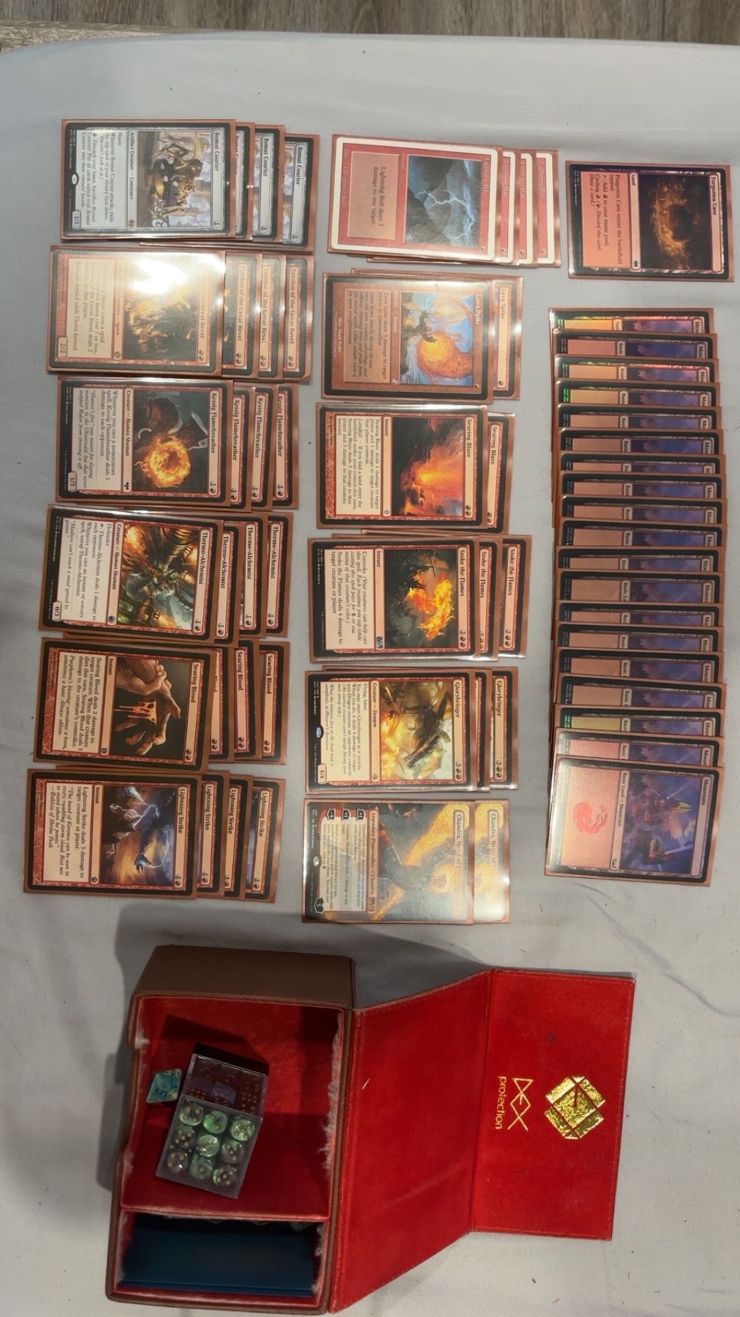 Modern Burn Magic Deck