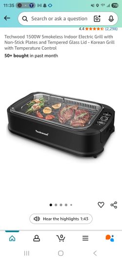 Smokeless Indoor Electric Grill