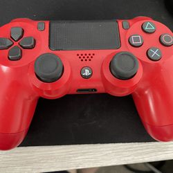 PS4 Red Controller