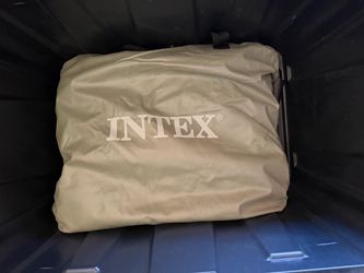Full size air mattress.